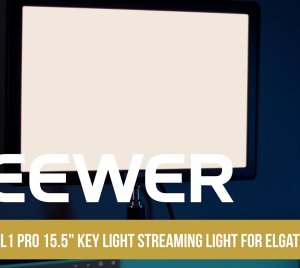 NEEWER GL1 PRO LED Key Light with High CRI and TLCI for Video Conferencing and Live Streaming