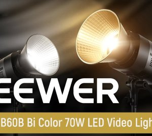 NEEWER CB60B LED Studio Light with App Sync & Bowens Mount for Photography & Videography