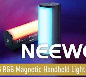 NEEWER TL96RGB Handheld RGB Light Wand with 20 FX Modes, Rechargeable Battery & Tripod Mount