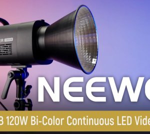 NEEWER CB120B Bi-Color LED Continuous Light with High CRI/TLCI for Video & Photography