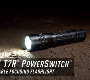 Nite Ize INOVA T7R Rechargeable Tactical Flashlight with Spot-to-Flood Beam and Twist Focus Head