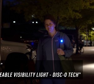 Nite Ize GoLit Rechargeable Visibility Light for Bikes, Backpacks, and Gear with Adjustable Strap