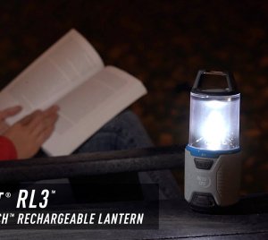 Nite Ize Radiant RL3 Rechargeable LED Lantern for Hiking, Camping, and Outdoor Adventures