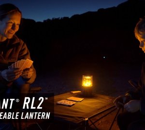 Nite Ize Radiant RL2 Rechargeable LED Lantern with USB Power Bank, Weatherproof Design, and Impact Resistance