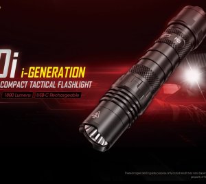 NITECORE P10i IP68 Waterproof Tactical LED Flashlight for Security Professionals and Police