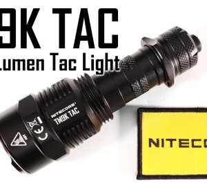 Nitecore TM9K TAC Tactical Flashlight – High Lumen Tactical Torch with Turbo Mode