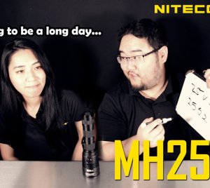Nitecore MH25 V2 Long Throw Tactical Flashlight for Everyday Carry, Search & Rescue