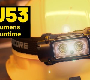 Nitecore NU53 LED Headlamp with Red Light, Reading Light, and Proximity Sensor for Outdoor Adventures
