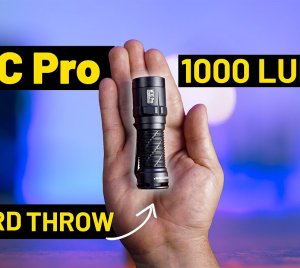 Nitecore MT1C Pro Rechargeable EDC Pocket Flashlight for Outdoor, Camping, and Everyday Use