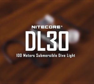 Nitecore DL30 Diving Light – Long-Range Submersible Flashlight for Scuba and Underwater Exploration