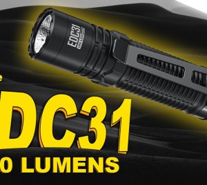 Nitecore EDC31 Compact LED Flashlight for EDC Enthusiasts