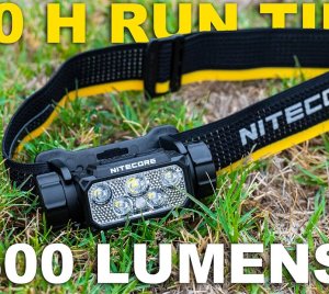 Nitecore HC70 UHE Work Headlamp with Red Signal Light & SOS Emergency Modes