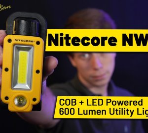 Nitecore NWL20 Portable Rechargeable LED Work Light for Garage, Workshop, and Outdoor Use