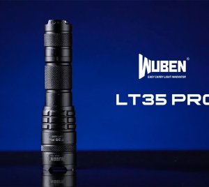 Wuben LT35 Pro Zoomable LED Flashlight with Adjustable Focus, USB Charging, and CREE LED