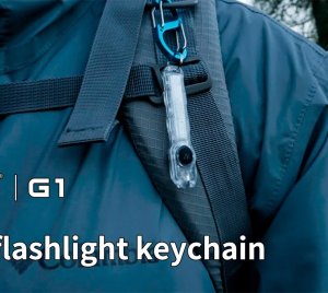 Wuben G1 Mini Rechargeable Keychain Flashlight - Durable, Rechargeable, Compact, and Lightweight