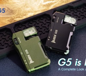Wuben G5 Compact EDC Flashlight with Magnetic Hands-Free Mount for Camping, Hiking, and Emergencies