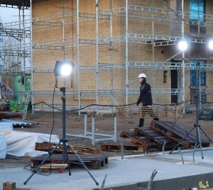 SCANGRIP Heavy-Duty LED Site Light for Construction and Industrial Use