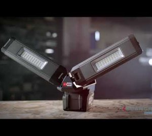 SCANGRIP Portable LED Work Light with Dual Adjustable Heads
