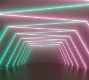 Indoor/Outdoor Direct View Architectural Linear LED Lighting with Dynamic Pixel Control