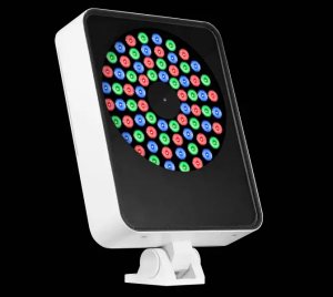Lumenquad Grande RGBW Color Changing LED Floodlight for Architectural Interior and Exterior Lighting