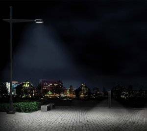 Lumenicon Area Medium: Architectural-Grade LED Street and Area Lighting for Urban Environments