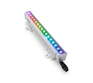 iColor Accent Compact RGBW Linear LED Fixture with Ethernet Control for Architectural Media and Dynamic Visual Effects