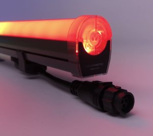 Vaya Tube G2 RGBW Linear LED Façade Lighting System for Dynamic Outdoor Architectural Media and Graphic Effects