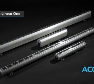 Modular LED Linear Fixture for Outdoor Architectural Wall Grazing, Façade Lighting, and Natatorium Installations