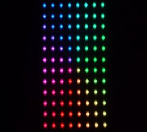 LED Pixel Node Lights for Media Facades, Architectural Video Displays, Transparent Mesh Grids
