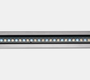 Inground LED Fixture with Dynamic White Tuning and Optional Pixel Control for Architectural Lighting