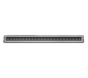IP67 Walk-Over Recessed/In-Ground LED Light Bar with Uniform White Light Output and Dynamic Pixel Effects