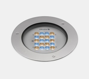 Recessed LED Uplight with DMX Control, Tunable White Technology, and High Load-Bearing Capability