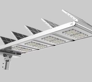 Modular All-in-One Solar LED Street Light for Urban Roads, Parks, and Public Spaces