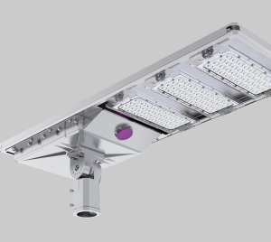 High-Lumen Integrated Solar Street Light with Microwave Motion Detection, Intelligent Control