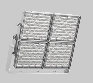 High Mast LED Floodlight with Multi-Voltage Support for Industrial and Commercial Outdoor Lighting