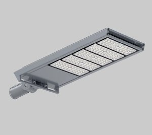 LED Street Light with Wide Voltage Input and Modular Power Scalability for Public and Commercial Lighting