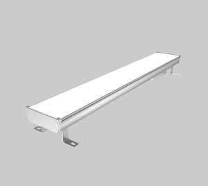 Linear LED Tunnel Light with Smart Lighting Control Options for Intelligent Tunnel Management