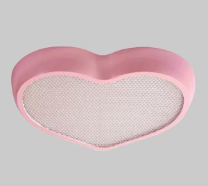 Heart-Shaped LED Kindergarten Ceiling Light for Child-Safe Classrooms and Daycare Centers