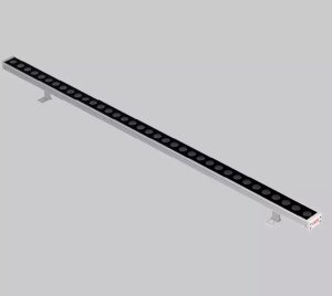 Outdoor RGB/White Linear LED Wall Washer Light with Pixel Mapping and Dynamic Color Control