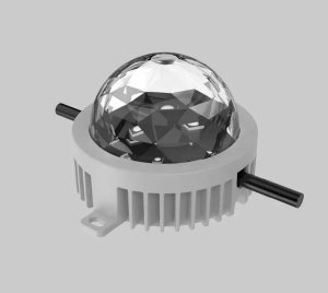 Direct View LED Pixel Point Luminaire for Dynamic Architectural and Landscape Lighting