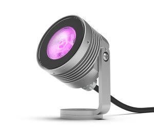 RGBW Low-Voltage Outdoor Architectural LED Spotlight for Color Changing Façade, Landscape, and Architectural Lighting