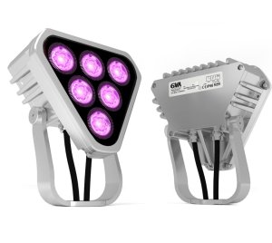 RGBW/RGBA Color-Changing Architectural Flood and Spot Light with DALI/DMX/Art-Net/sACN Compatibility