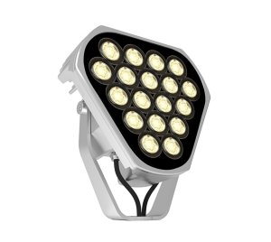 Tunable White LED Architectural Floodlight for Wall Washing, Grazing, and Spot Lighting