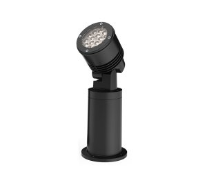 Outdoor Surface Mount LED Spotlight with Dimmable Remote Driver