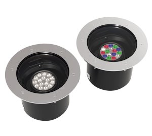 In-Ground LED Uplight for Drive-Over, Architectural Façade, Hardscape, and Outdoor Landscape Lighting