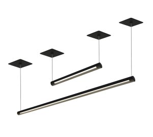 lim Suspended Linear LED Pendant for Suspended Lighting in Contemporary Offices, Corporate and Retail Environments