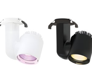 RGBW, RGBA and Tunable White LED Spotlight for Retail, Gallery, Hospitality, and Office Lighting
