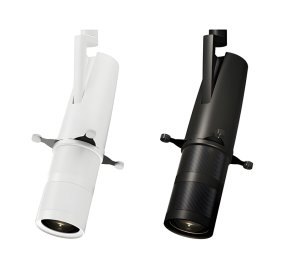 LED Track-Mount Profile Spotlight with Zoom Optics for Museum, Gallery, and Retail Display Lighting