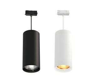 Tunable White LED Track Pendant with DMX512/Casambi Wireless Control for Theatres, Museums, and High-End Commercial Spaces