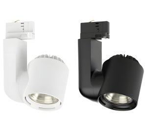 High CRI LED Track Light for Artwork, Exhibits, and Retail Lighting with Casambi Bluetooth Control